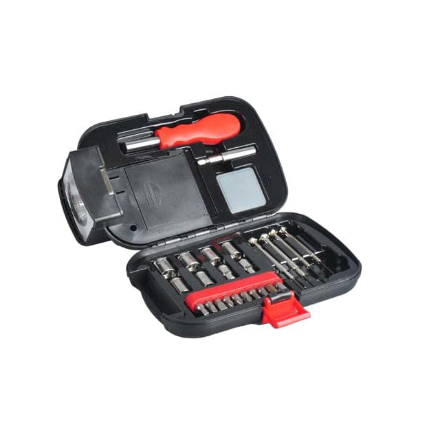 The Elite Series 26 Piece Flashlight Toolkit, Ideal for Home, Office or Car Use. Great for Emergencies and Small Household Repairs- 10002411 The Elite Series 26 Piece Flashlight Toolkit, Ideal for Home, Office or Car Use. Great for Emergencies and Small Household Repairs- 10002411